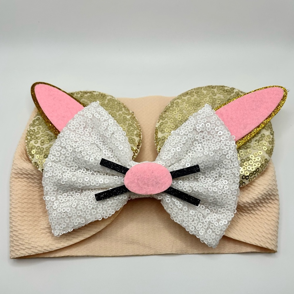 💕🐰 Bunny Minnie Mouse Ears Headband